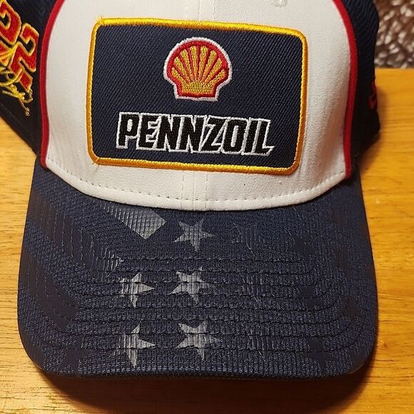 New Era 9Forty Nascar Joey Logano Pennzoil SnapBack Hat - New - Picture 2 of 9